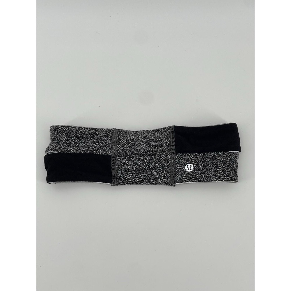 Lululemon Gray Heather‎ Headband Stretch Athletic Running Yoga Hair Band